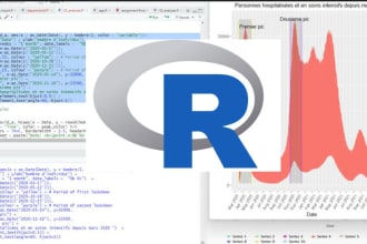 do data analysis using python, r studio, power bi, excel