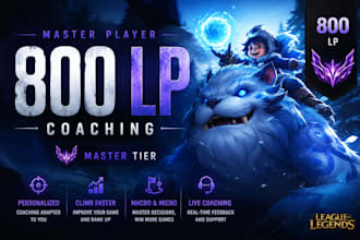 coach you to climb in league of legends master player