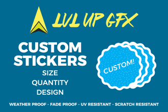 print your custom stickers and decals