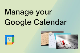 neatly organize your google calendar