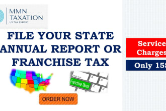 file your llc annual report to any state in USA