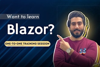 be your blazor tutor, learn blazor server, blazor web assembly, blazor trainer