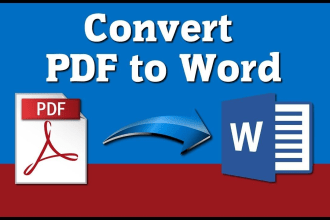 convert PDF to word and word to PDF