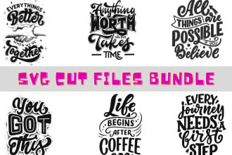 create svg cut files design bundle for etsy and others