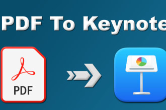 convert pdf to apple keynote