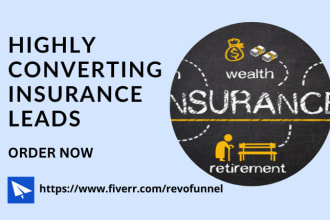 generate insurance leads health  life auto  business home insurance leads