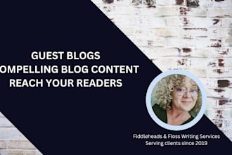 write compelling guest blogs