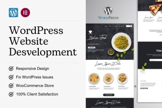 rebuild, build wordpress, redesign wordpress website development