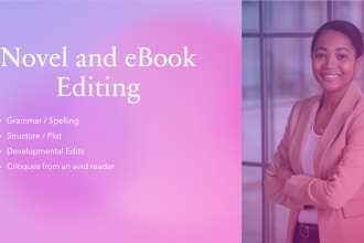 edit your novel or ebook