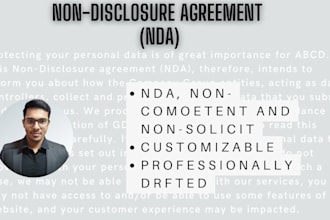draft strong custom nda non compete agreement