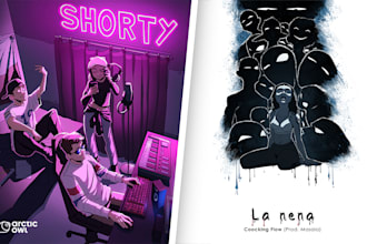 design your album or single cover art for your music