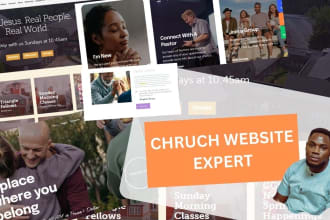 church website expert in wordpress