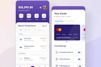 build ai fintech app, fintech website, payment app, investment app, loan app