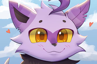 draw furry art for you