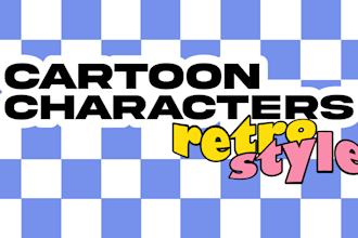 ilustracion de personaje cartoon