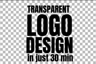 edit, recover, vectorize, make transparent logo