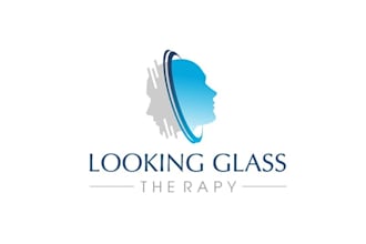design enjoyable interesting looking glass logo