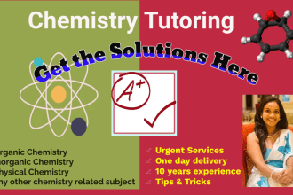do super professional chemistry tutoring
