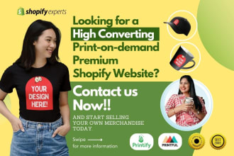 build best shopify print on demand store
