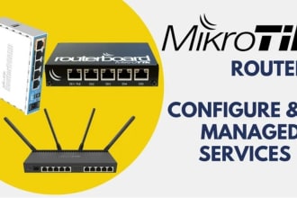 configure your mikrotik router remotely via anydesk or live IP
