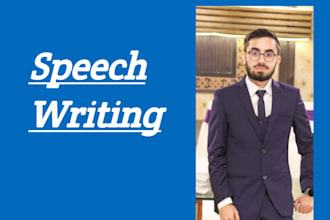write a persuasive or informative and engaging speech and wedding speech