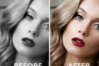 professionally enhance, colorize, restore, and fix old photos