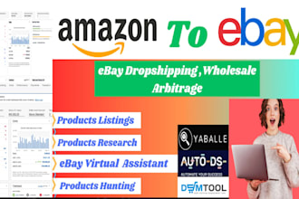 do amazon to ebay dropshipping listing manual