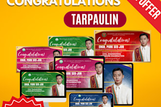 make a graduation banner for you