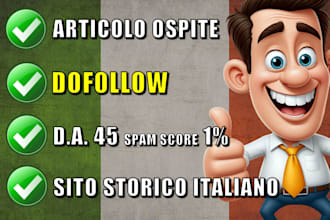dofollow backlink da sito storico italiano da 45