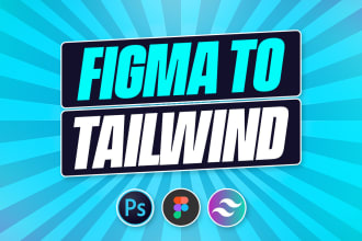 convert psd to html or psd to tailwind