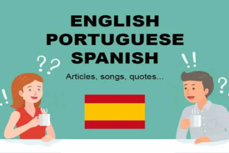 translate from spanish to brazilian portuguese