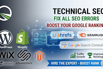 fix google search console and technical SEO errors
