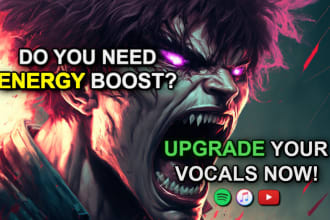 mix and master your rap and scream vocals