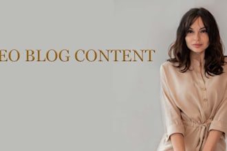 create SEO optimized articles and blog posts