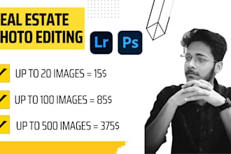 do real estate photo editing