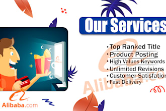 do 1000 product posting on alibaba