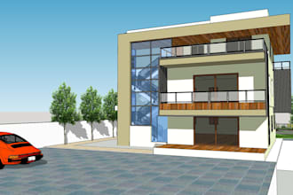 create architectural plans and construction drawings in 2d