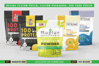 do packaging design, pouch design, and food packaging design for your business