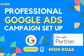 setup google ads adwords PPC campaign professionally