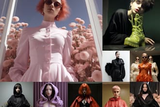 transform your photo into a high fashion style image