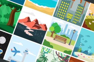 create flashcard icons, and illustrations for you