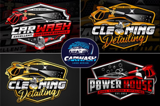 do the best automotive, auto detailing and car wash logo