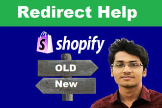 point, connect, transfer, redirect shopify domain change fix 404