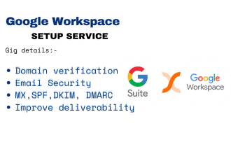 setup g suite, google workspace