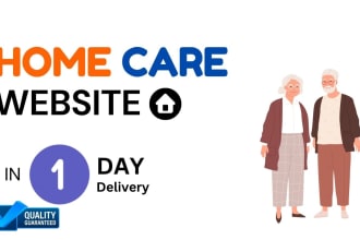design medical, home care, healthcare, dental clinic website