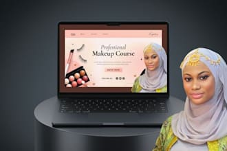 build a makeup website makeup artist website shopify cosmetic skin care store