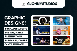 design canva templates and  social media posts