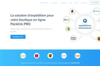 développer packlink, easyship etc api pour site web