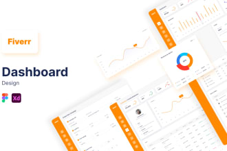 design professional dashboard UI UX