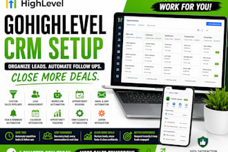 setup gohighlevel CRM automation pipelines and lead management